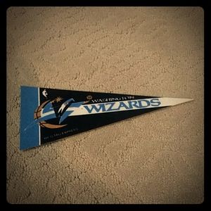 Vintage NBA Washington Wizards pennant 4" X 9"